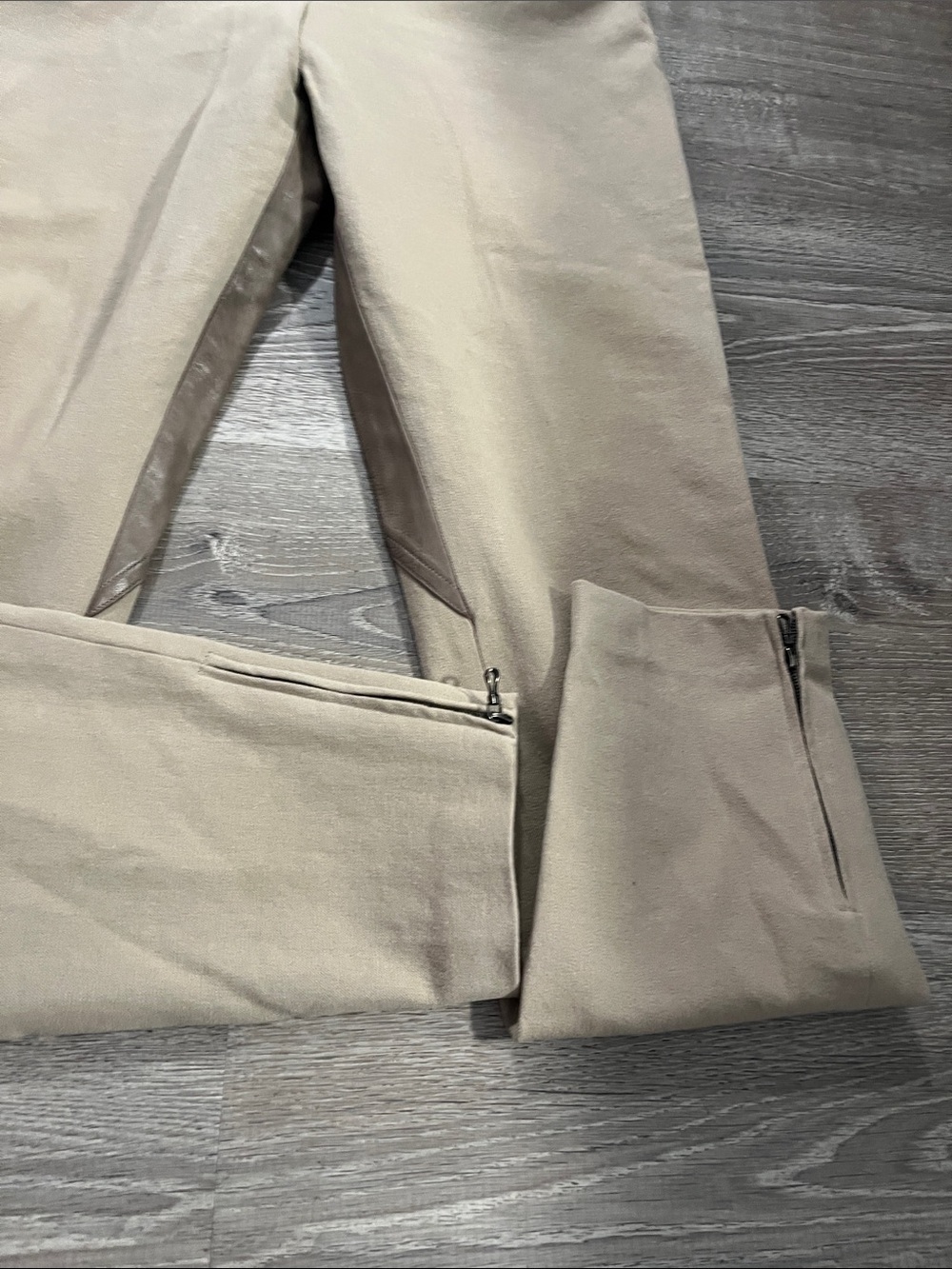 Rene Lezard Leather Patch Riding Pants Womens size 34 - Picture 4 of 10